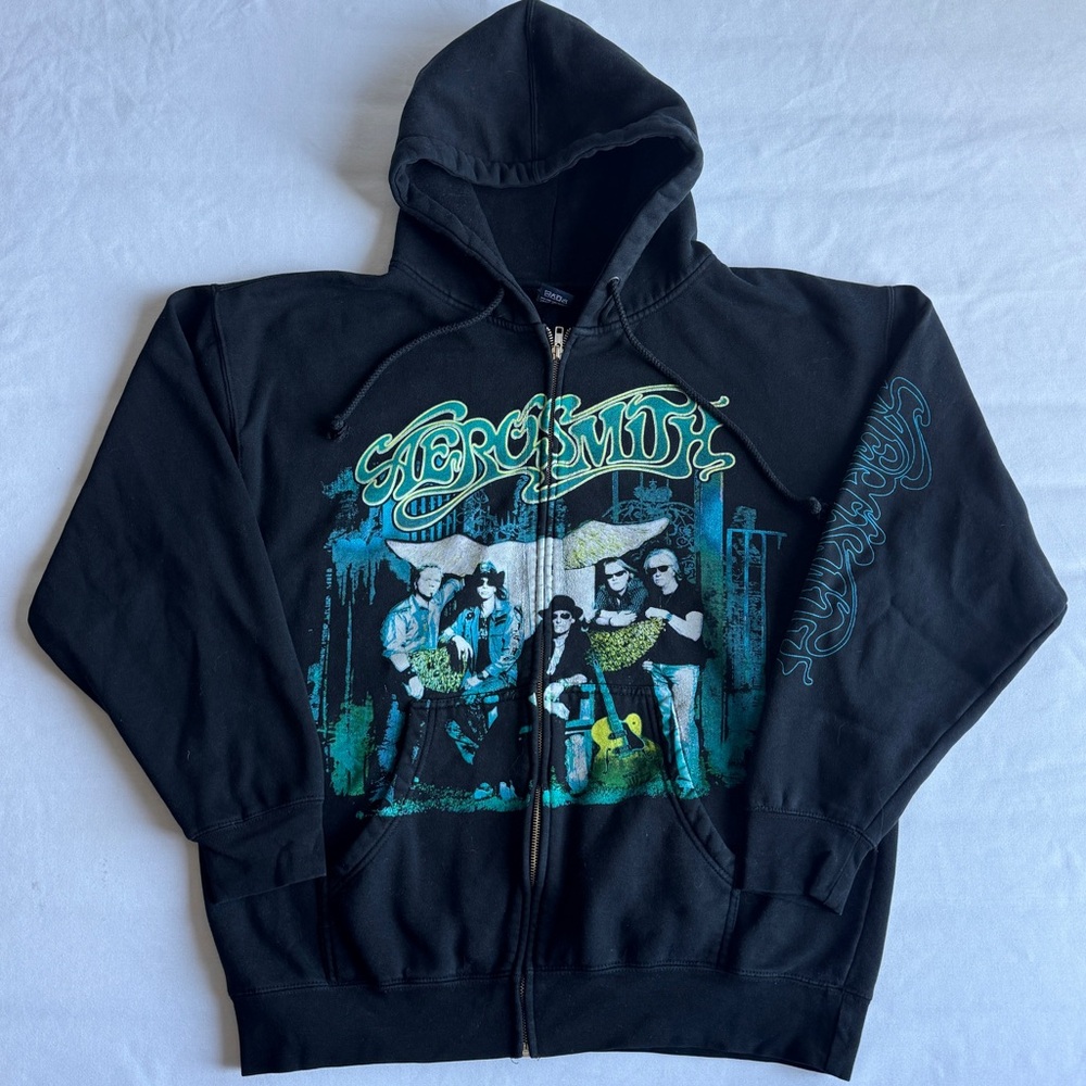 Vintage Aerosmith zip up hoodie
